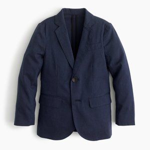 NWOT J Crew Cuts Boys 12 Ludlow Navy Suit Jacket